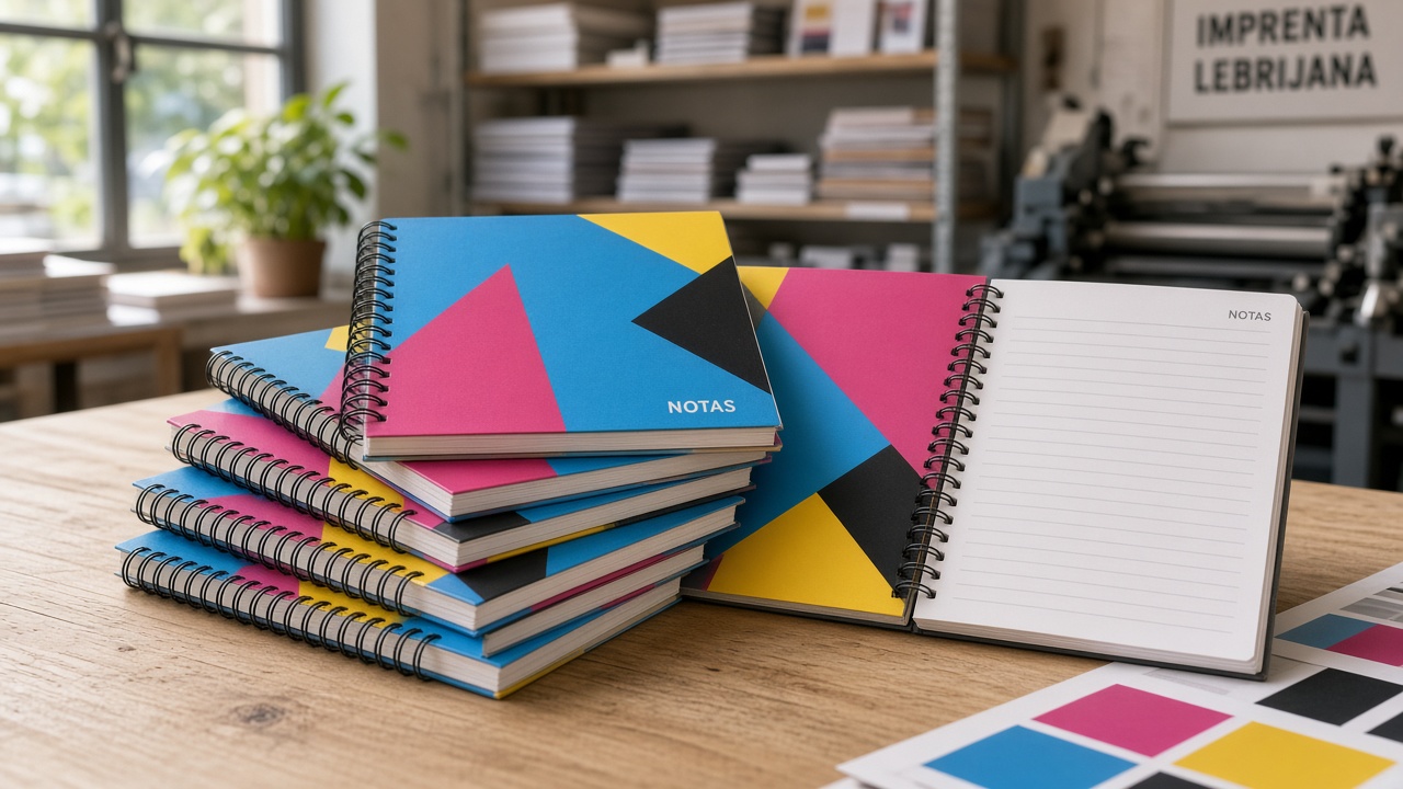 Libretas con espiral: el bloc que se abre en plano