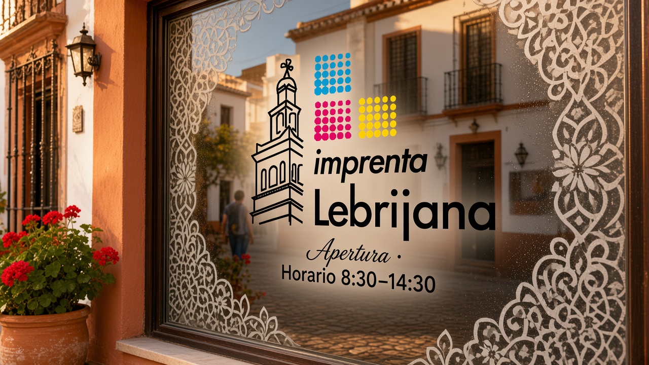 Vinilo de escaparate
